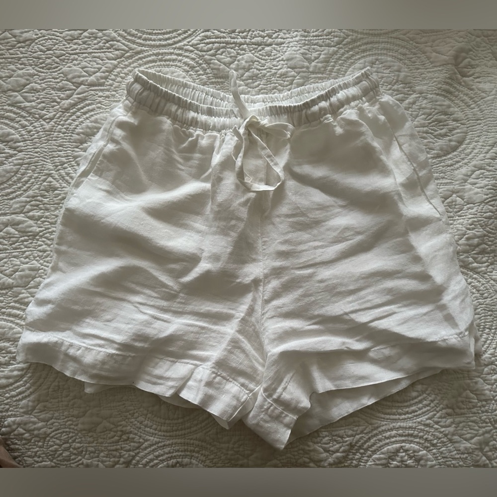 Gillian Stevens Linen Shorts